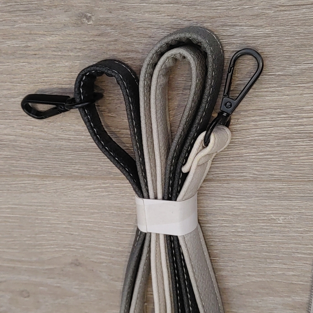 Pixie Mood l purse l gray and black l new l crossbody strap l handbag l - Picture 4 of 6